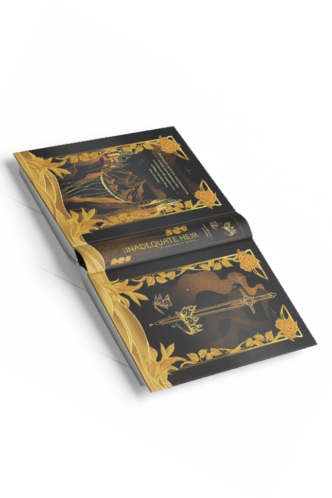 The Inadequate Heir - Az alkalmatlan örökös (A híd királysága 3.) Különleges éldekorált kiadás!