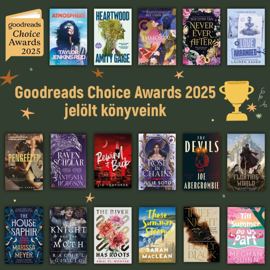 Kihirdették az idei Goodreads Choice Awards jelölteket!